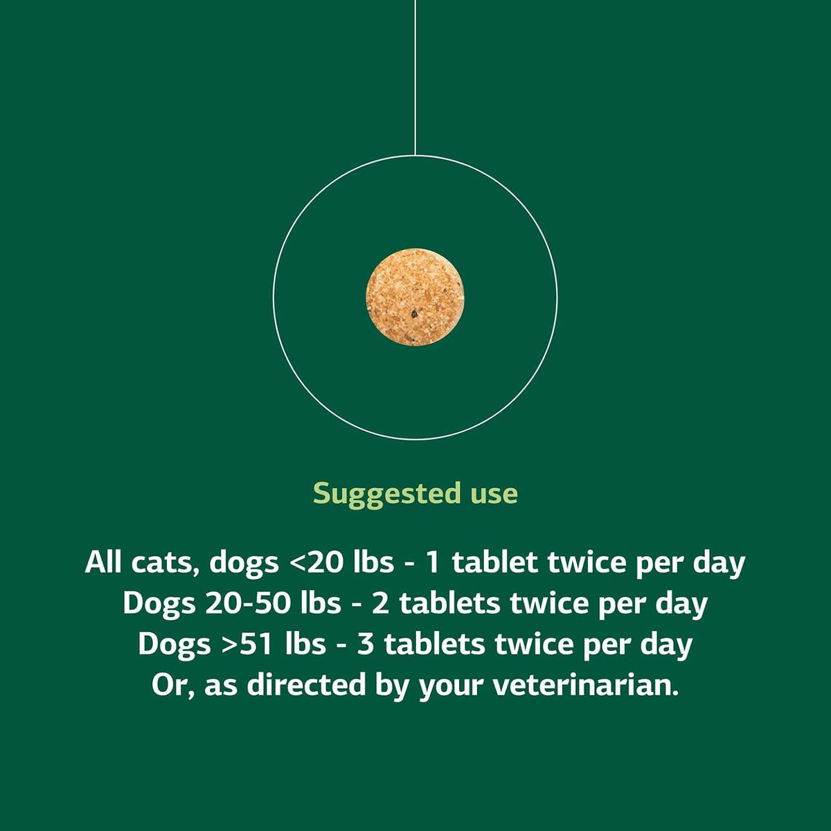 Standard Process VF Bio-Dent for Pets – Bone Growth & Healthy Tissue Support – Oral Health Supplement for Cats & Dogs – 90 Tablets - görsel 5