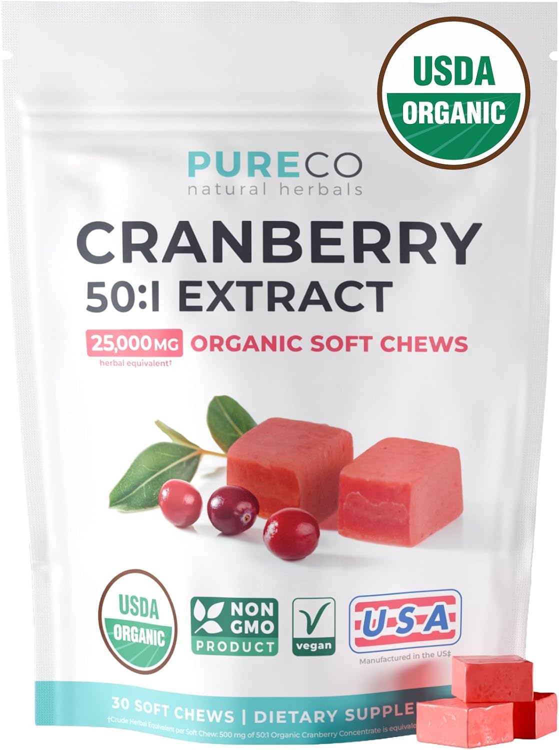 Organic Tart Cherry Capsules - High Strength 500mg 4:1 Extract (60 Capsules) - görsel 9