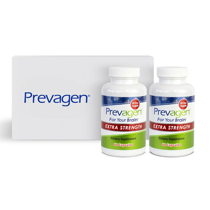 Prevagen Extra Strength - 120 Capsules (4 Month Supply) | Formulated to Support Your Brain | 20mg of Apoaequorin Plus Vitamin D3