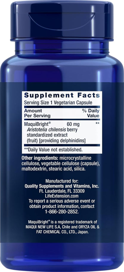 Life Extension Tear Support with MaquiBright, 90 Vegetarian Capsules