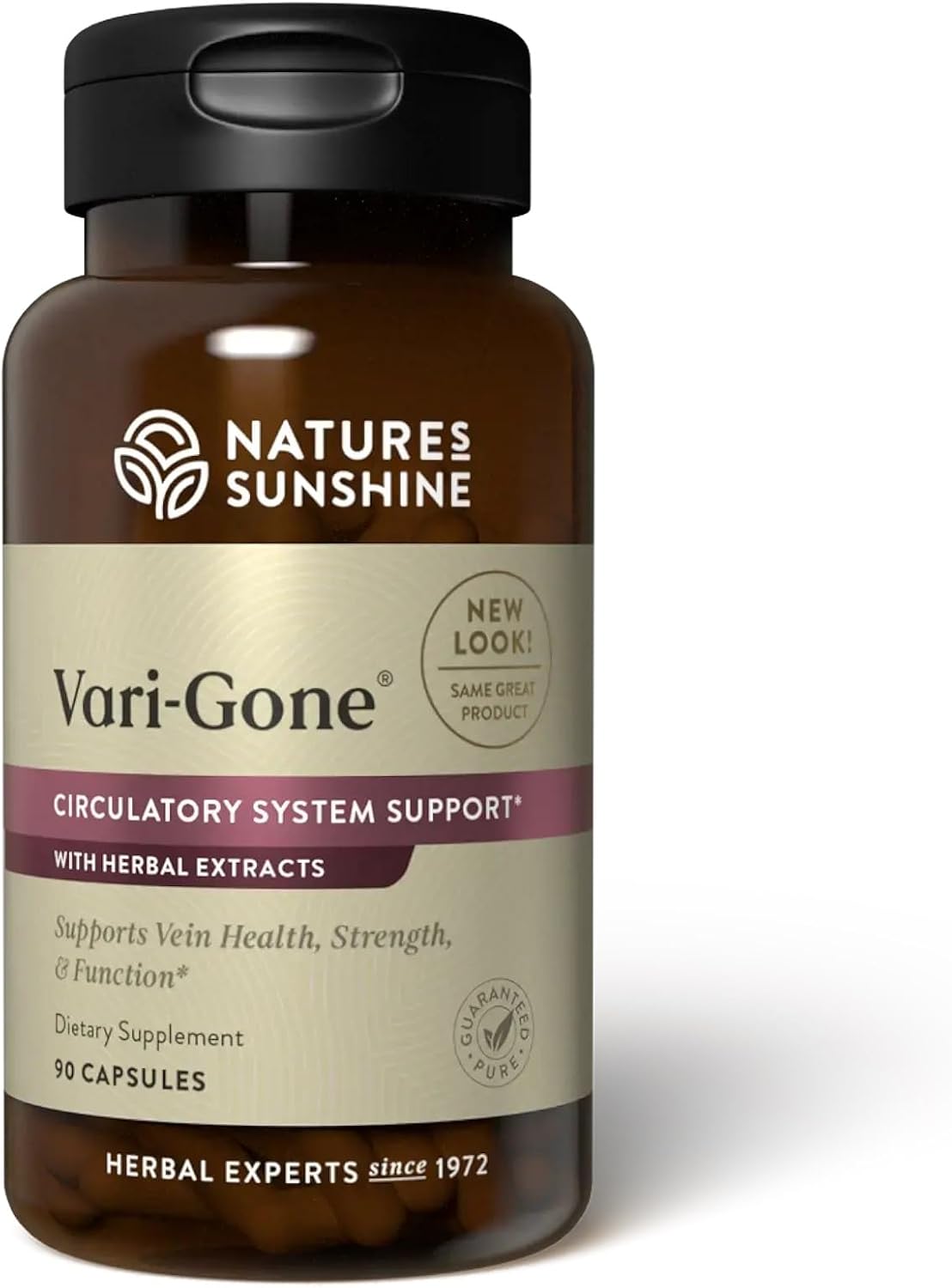 Nature's Sunshine Vari-Gone – Vein Health Food Supplement, 90 Capsules - görsel 1