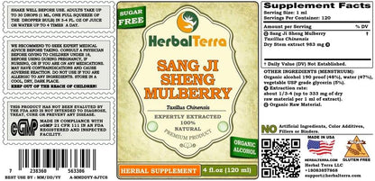 Sang Ji Sheng (Mulberry Mistletoe) Tincture, 20 x 120 ml - HerbalTerra