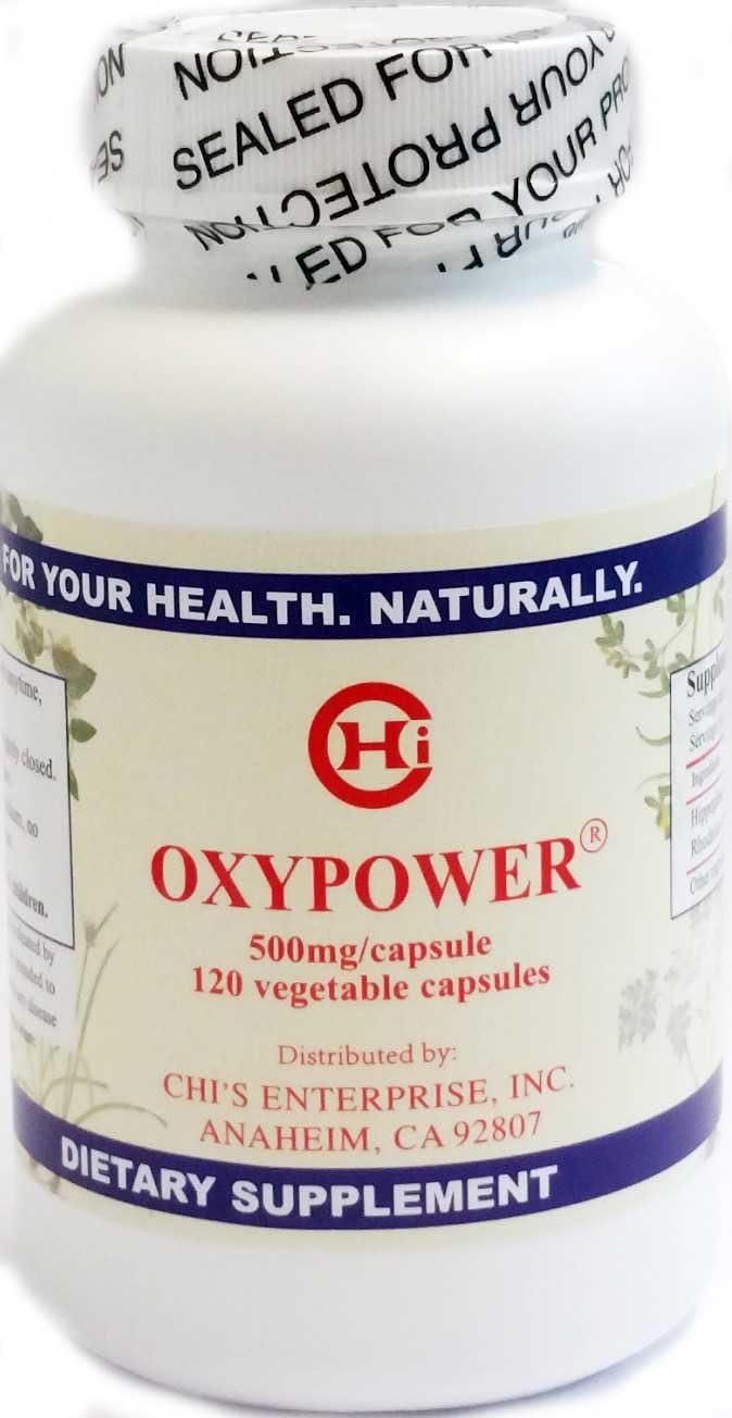 OxyPower by Chi's Enterprise 500mg, 120 Capsules - görsel 1