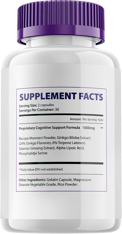 Neuro Boost Focus Supplement, Neuro Boost IQ Memory Focus and Cognitive Support, Neuro Booster Pills Nootropic, NeuroBoost to Boost Memory, Neuro Boost Vitamin Reviews (60 Capsules)