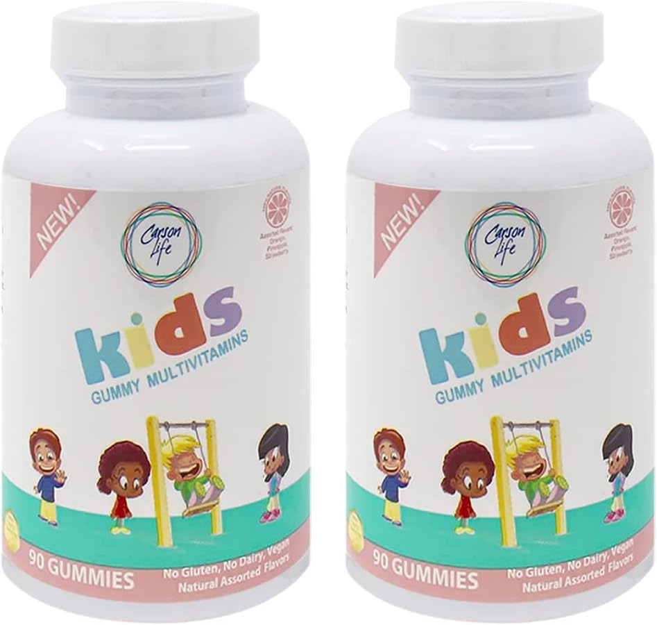 Carson Life Kids Multivitamin Gummies – 2 Pack (180 Gummies) - görsel 1