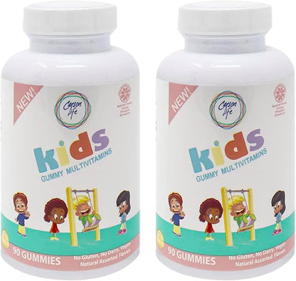 Carson Life Kids Multivitamin Gummies – 2 Pack (180 Gummies)