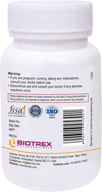 Verem Nutraceuticals Vitamin B12 with B1, B5, B6, B9 (Folic Acid), Alpha Lipoic Acid ALA & Inositol – Energy Support & Antioxidant Supplement – 60 Tablets