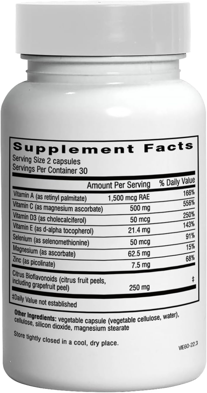 Dr. Wilson's Immune Essentials - Daily Immune Support Supplement, 60 Capsules - görsel 3