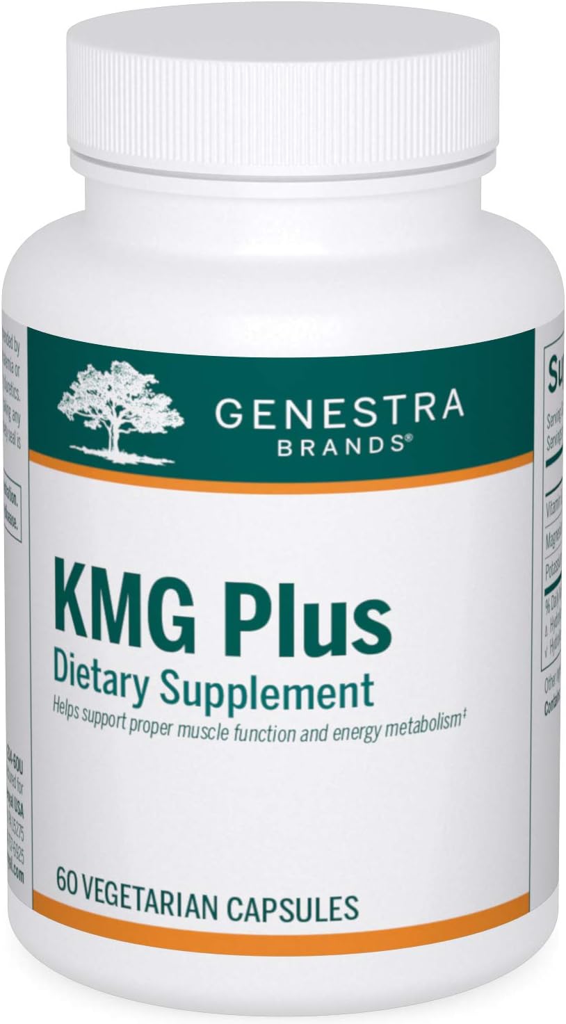 Genestra Brands KMG Plus | Magnesium, Potassium and Vitamin B6 Formula | 60 Capsules - görsel 1