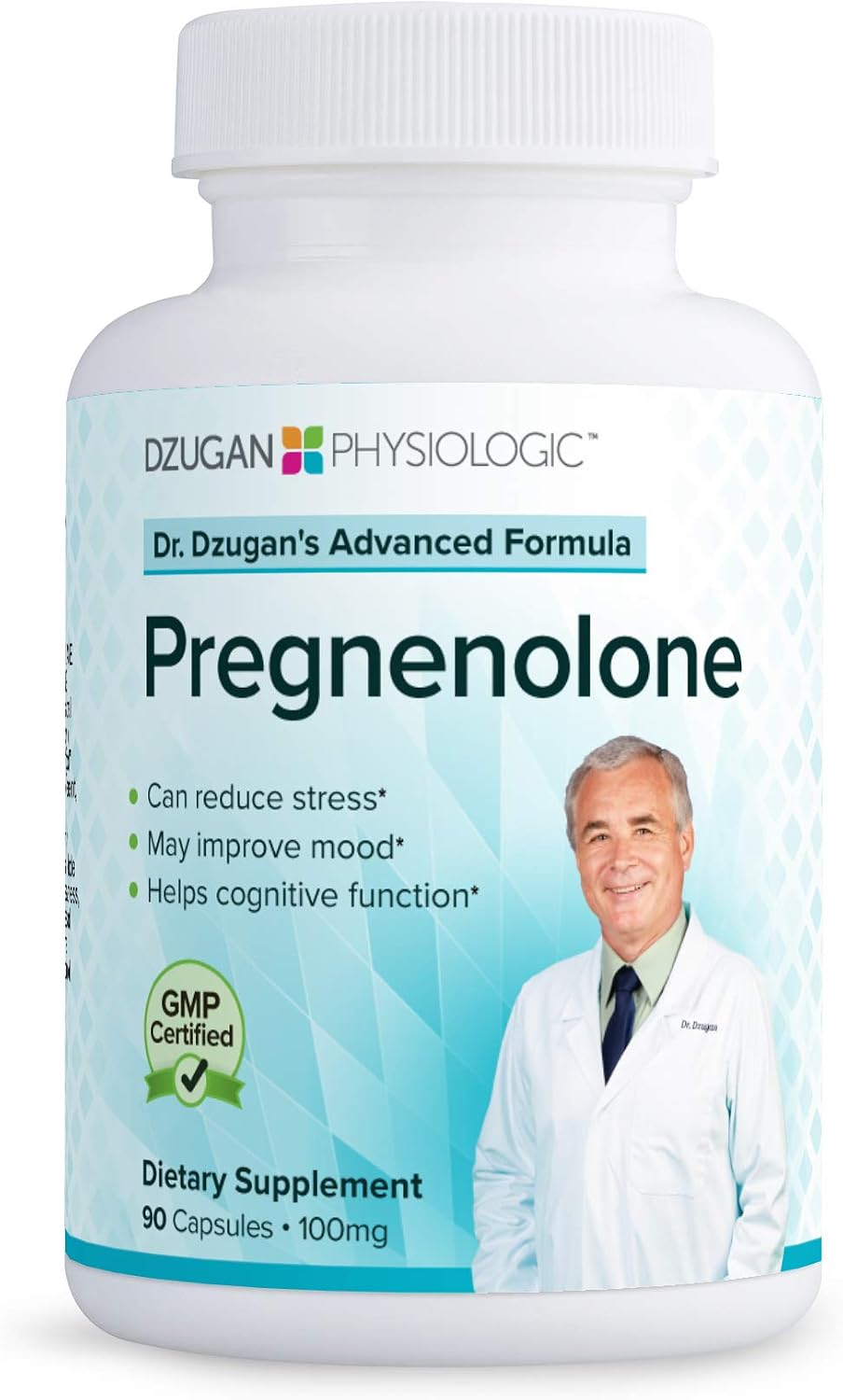 Dr. Dzugan's Advanced Pregnenolone Formula – 100mg, 90 Capsules - görsel 1