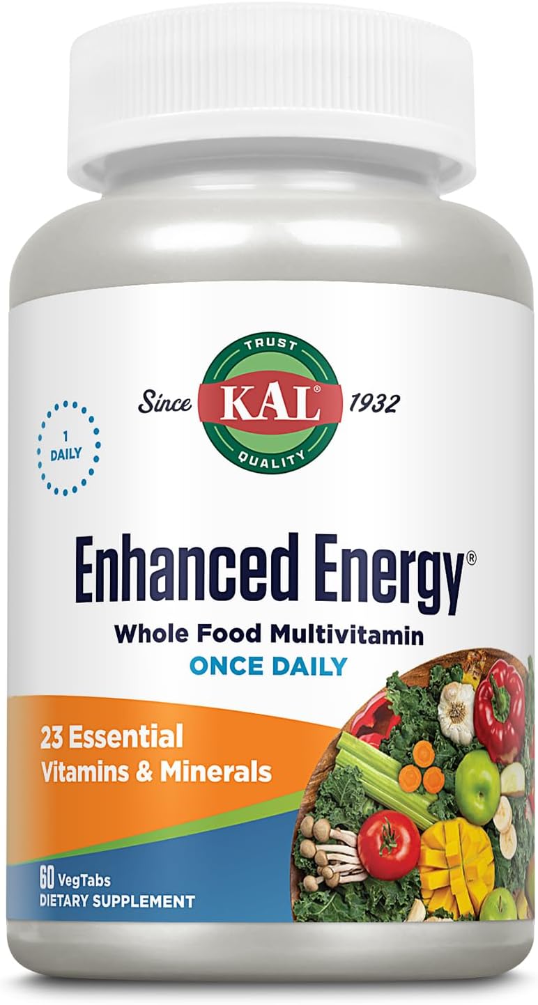 KAL Enhanced Energy Tablets, 60 Tablets - görsel 1