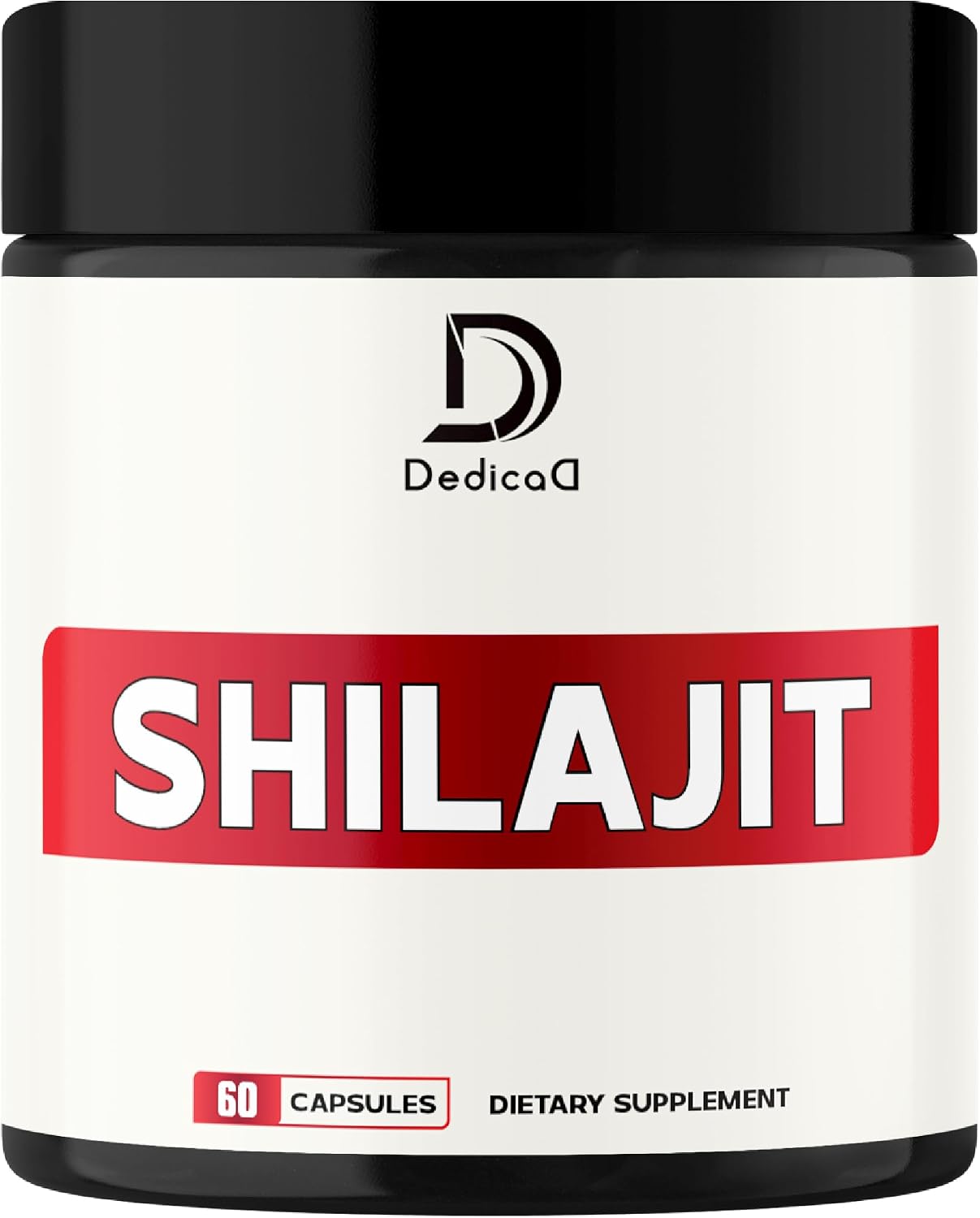 DEDICAD 1000mg Shilajit Capsules - 180 Count - Fulvic Acid & Mineral Supplement - görsel 9