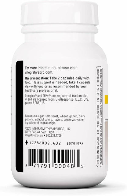 Integrative Therapeutics Indolplex – 240mg Bioavailable DIM for Hormone Balance Support