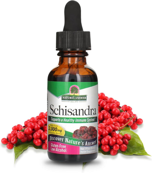 Nature's Answer Schisandra Berry with Organic Alcohol, 30ml