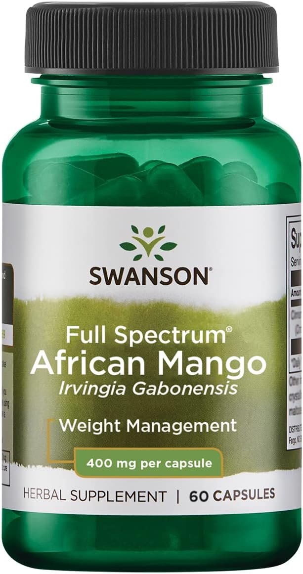 Swanson Full SPEC African Mango 400 mg - 60 Capsules - görsel 1