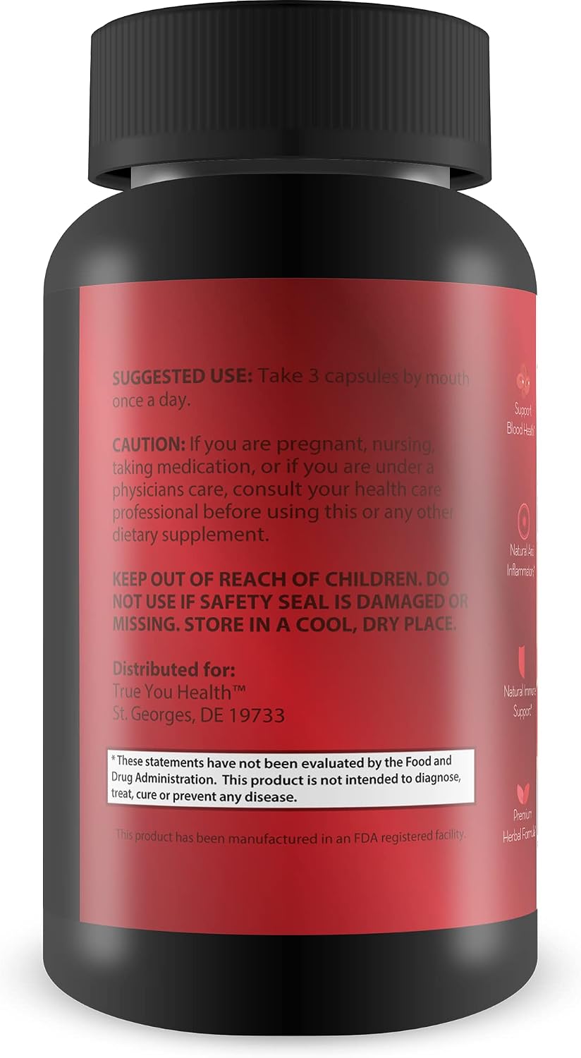 Sebi Blood Health Support - Herbal Blood Health Supplement - görsel 3