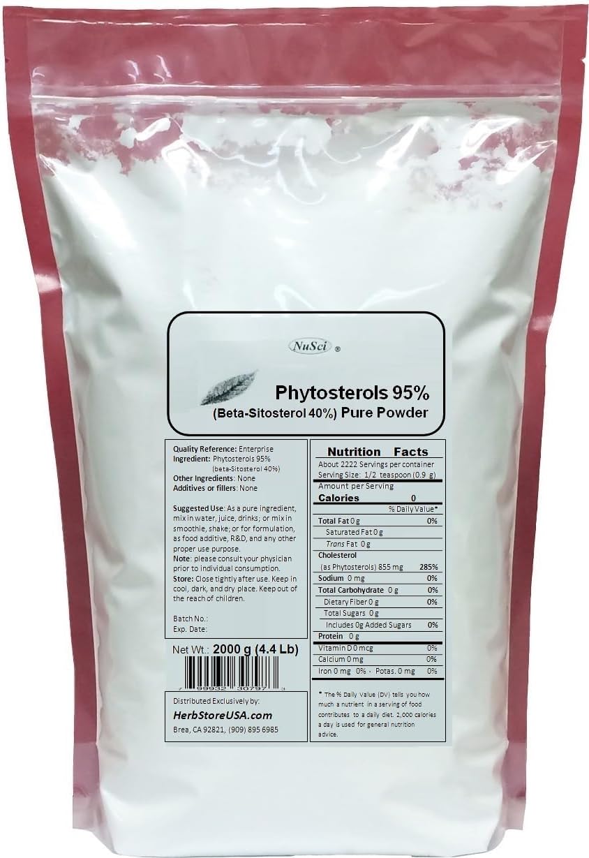 Phytosterol Beta-Sitosterol Pure Powder (800 g) - görsel 5