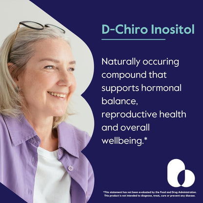 BESTVITE D-Chiro Inositol (120 Vegetarian Capsules) - No Stearates - Vegan - Non-GMO - Gluten-free