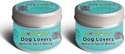 Luvafoodie Dog Lovers Two Pack Spice Tin