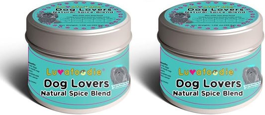 Luvafoodie Dog Lovers Two Pack Spice Tin