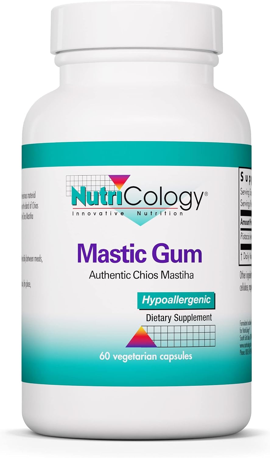 Allergy Research Group NutriCology Mastic Gum - 120 Capsules - görsel 9