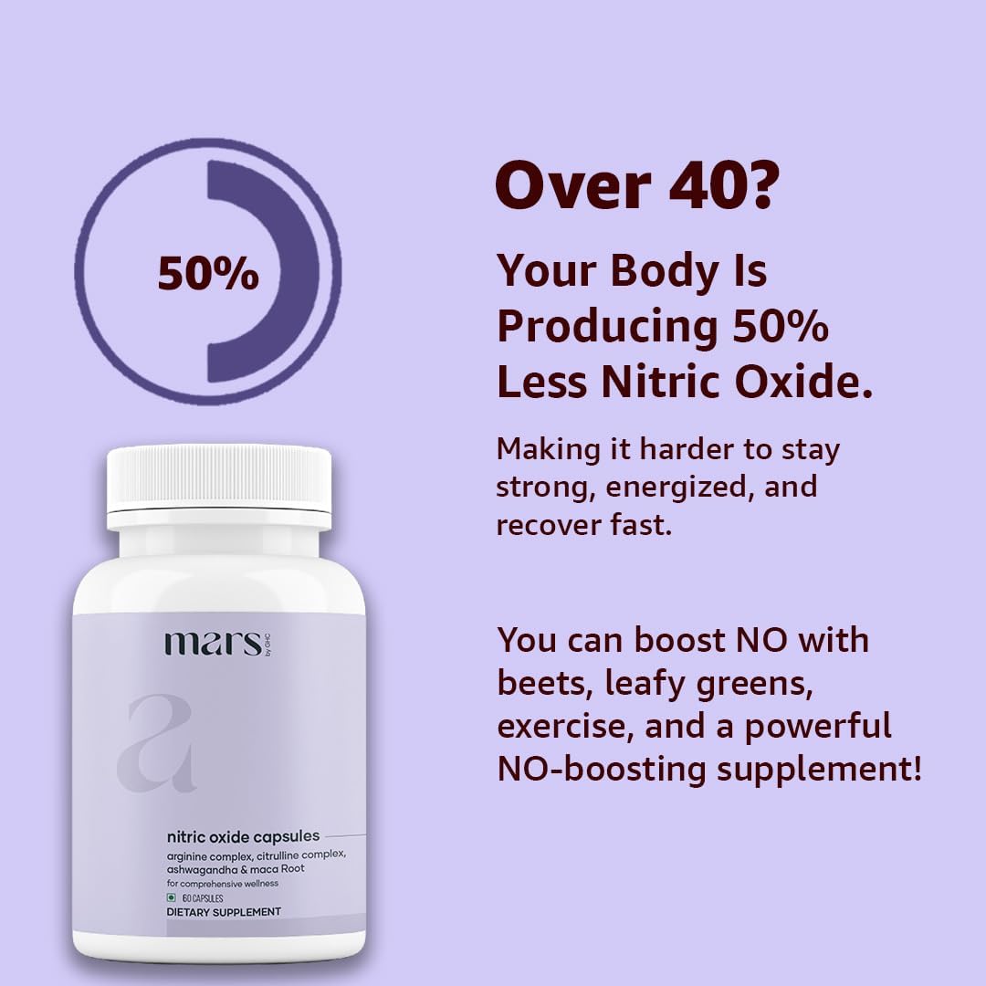Mars Nitric Oxide Capsules – Pack of 3 - görsel 3