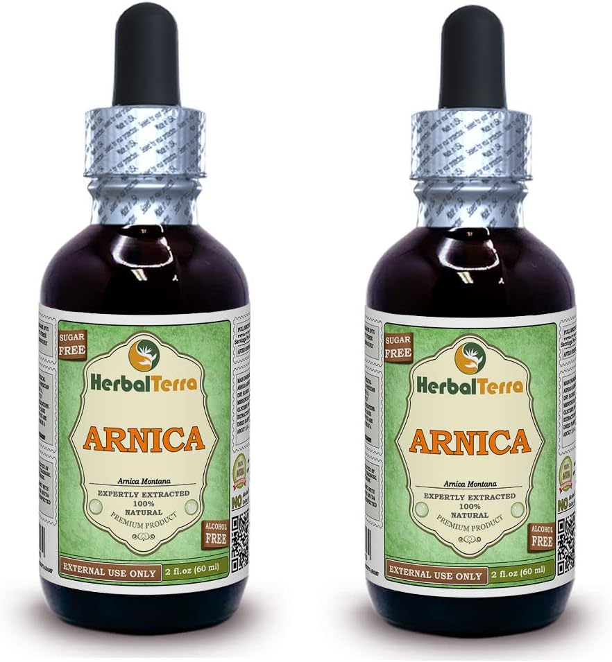 Arnica (Arnica Montana) Dried Flower Liquid Extract 2 Gal - görsel 3
