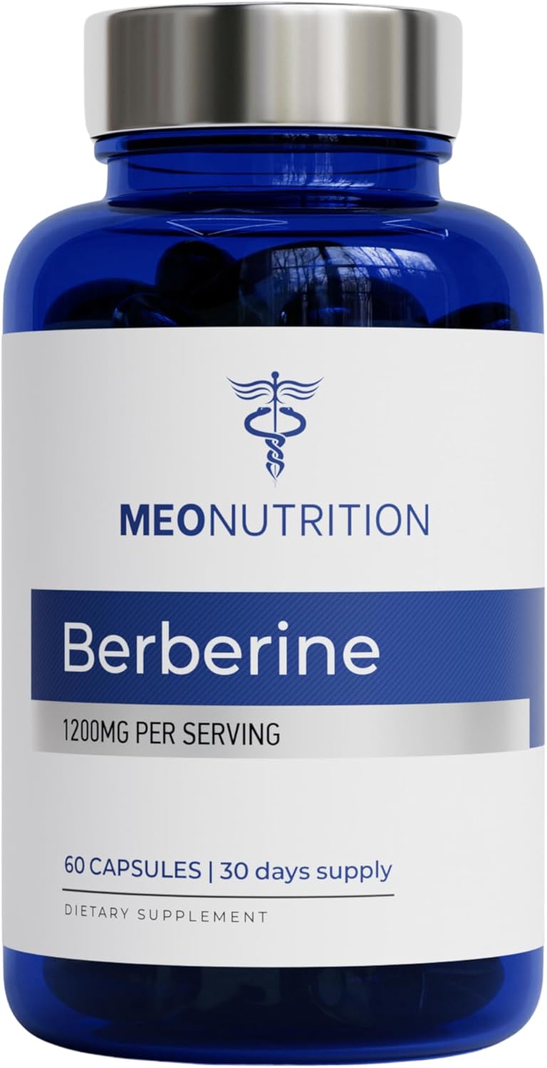 Berberine Supplement 1200mg HCl – 60 Capsules - görsel 7