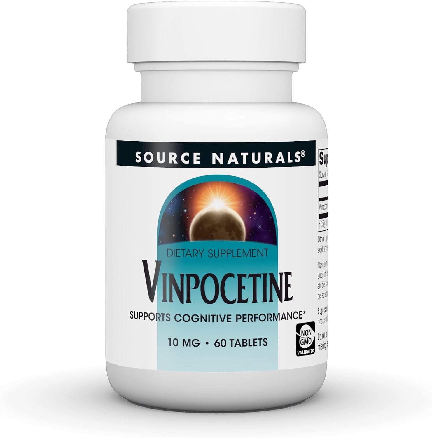 Source Naturals Vinpocetine 10 mg - 60 Tablets - görsel 1