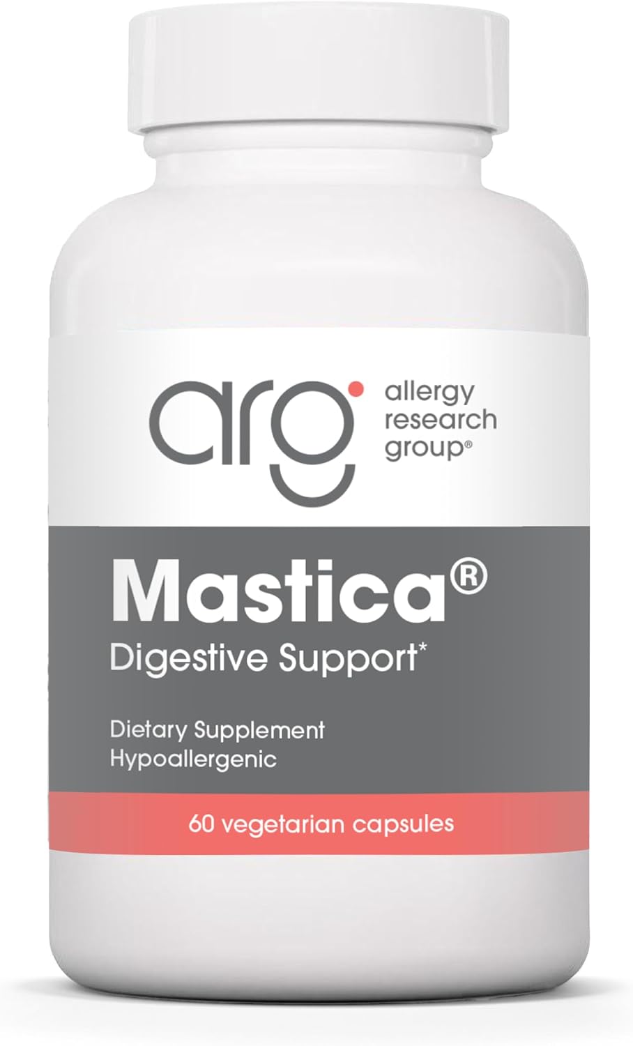 Allergy Research Group ARG Mastica Digestive Support - Chios Mastic Gum Resin - 60 Capsules - görsel 1