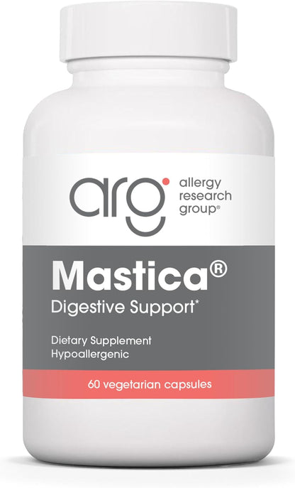 Allergy Research Group ARG Mastica Digestive Support - Chios Mastic Gum Resin - 60 Capsules