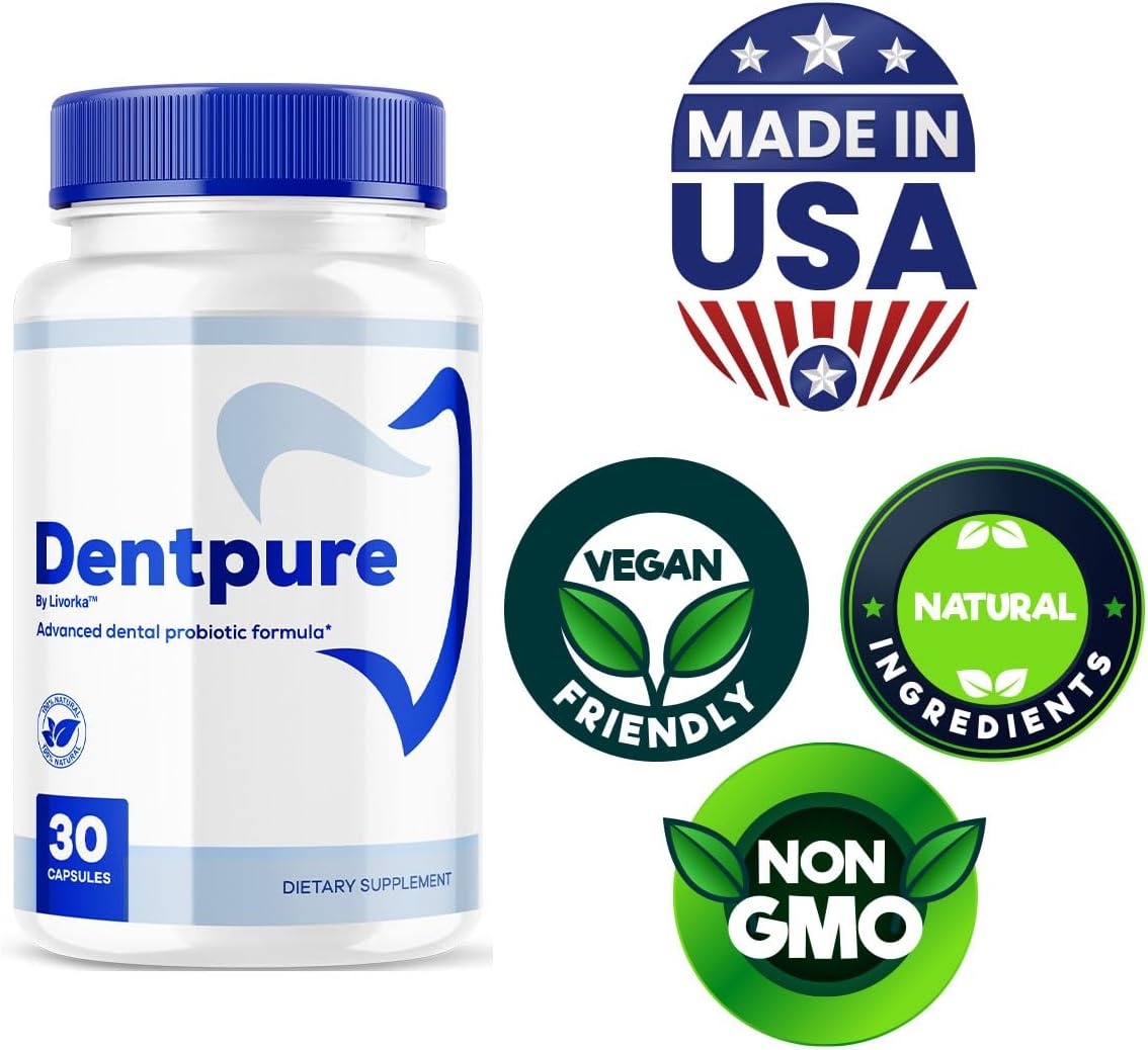 Dentpure Probiotics - Oral Probiotic Capsules for Healthy Teeth and Gums, 30 Capsules - görsel 4
