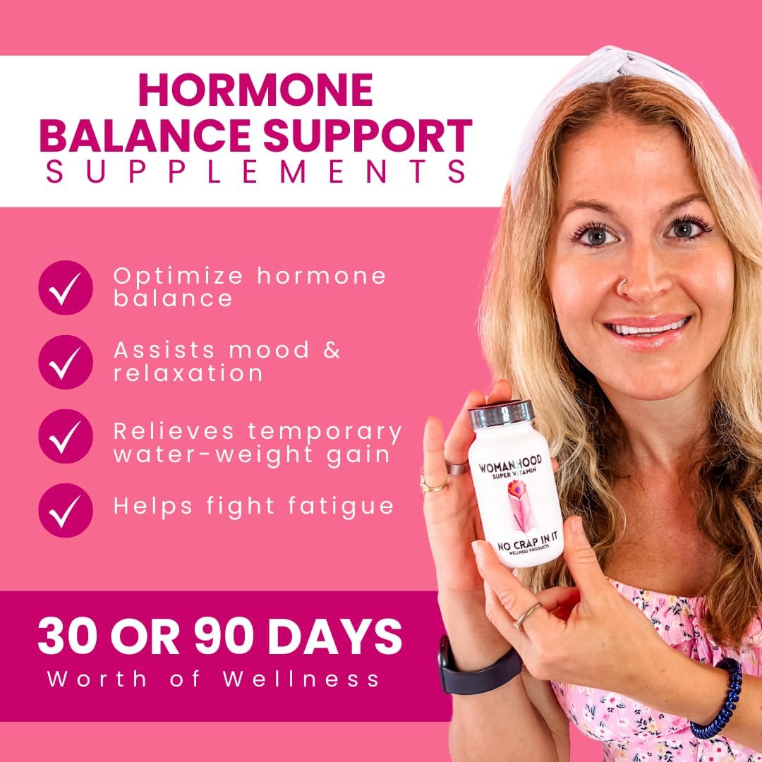 Vitality Balance Women's Support Vitamins – Organic Herbs for Hormone Balance & Energy – 30 Capsules - görsel 5