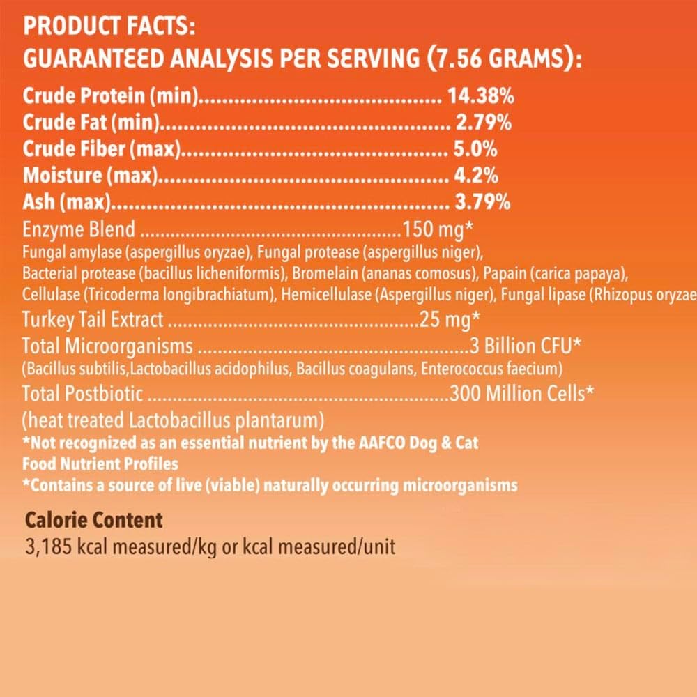 iHeartDogs Pupkin Probiotics, Prebiotics, Postbiotics, & Fibre for Dogs with Pumpkin, Gut-Soothing Bone Broth & Mushrooms - görsel 6