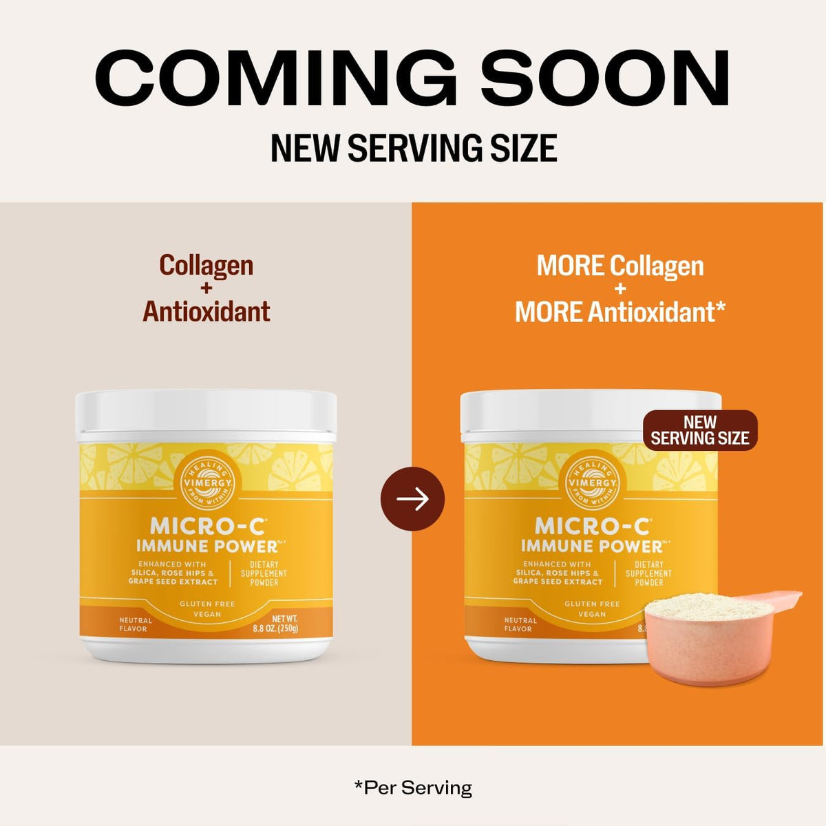 Vimergy Micro-C Immune Power™ - Vitamin C Powder - 250 g (69 Servings) - görsel 5