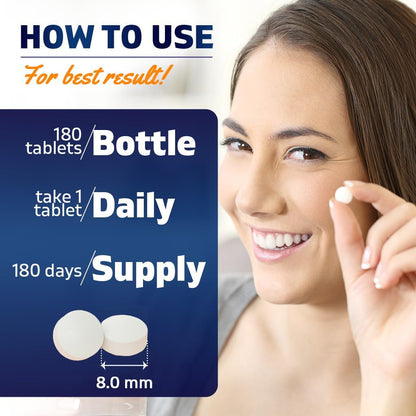 Vitamatic Vitamin D2 60 mcg (2400 IU) – Ergocalciferol – 180 Vegetarian Tablets (3 Bottles)