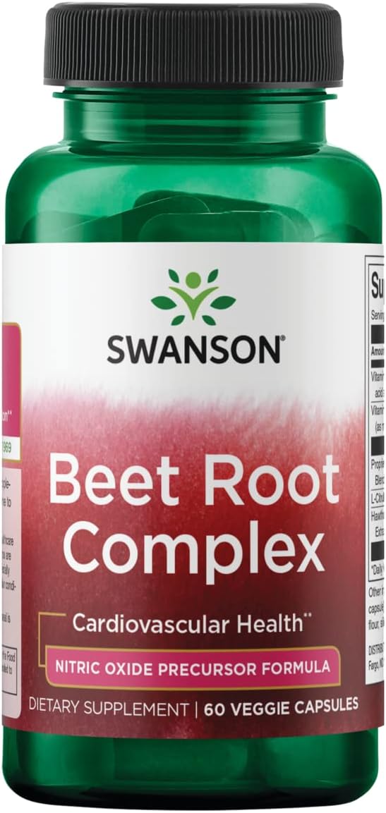 Swanson Ultra Beet Root Complex – 60 Veg Capsules - görsel 1