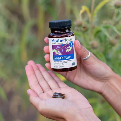 Motherlove Goat's Rue Liquid Capsules – Lactation Support