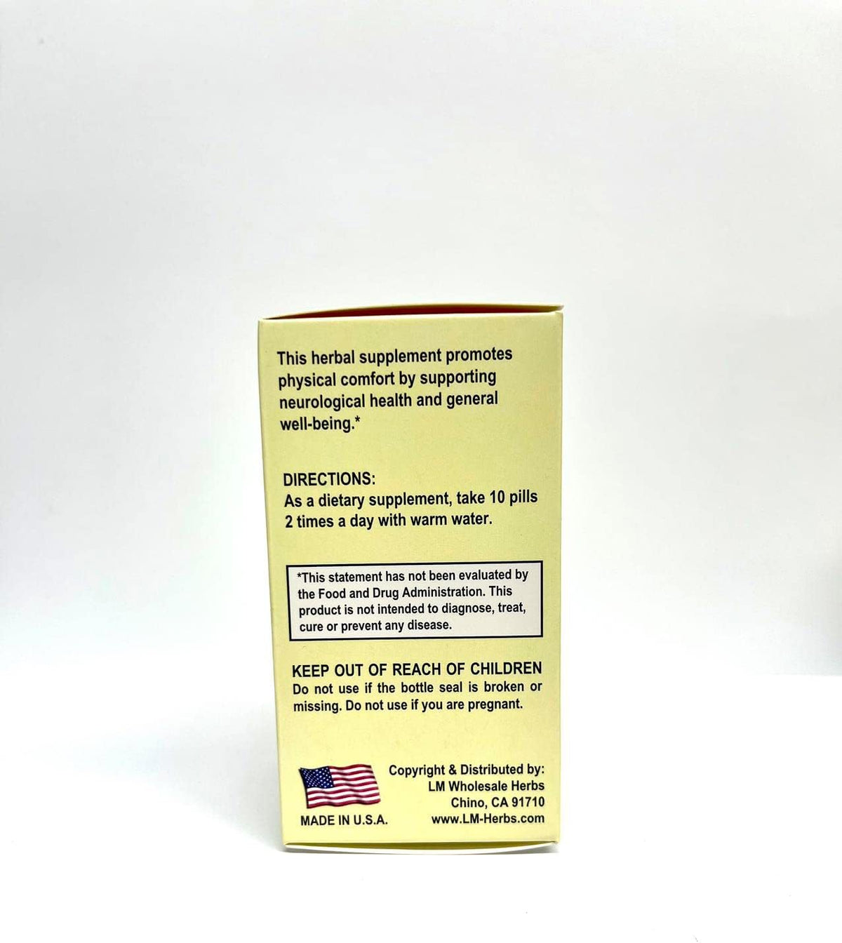 Gastrodia Combo Herbal Supplement - 300mg, 100 Capsules - Manufactured in USA - görsel 4