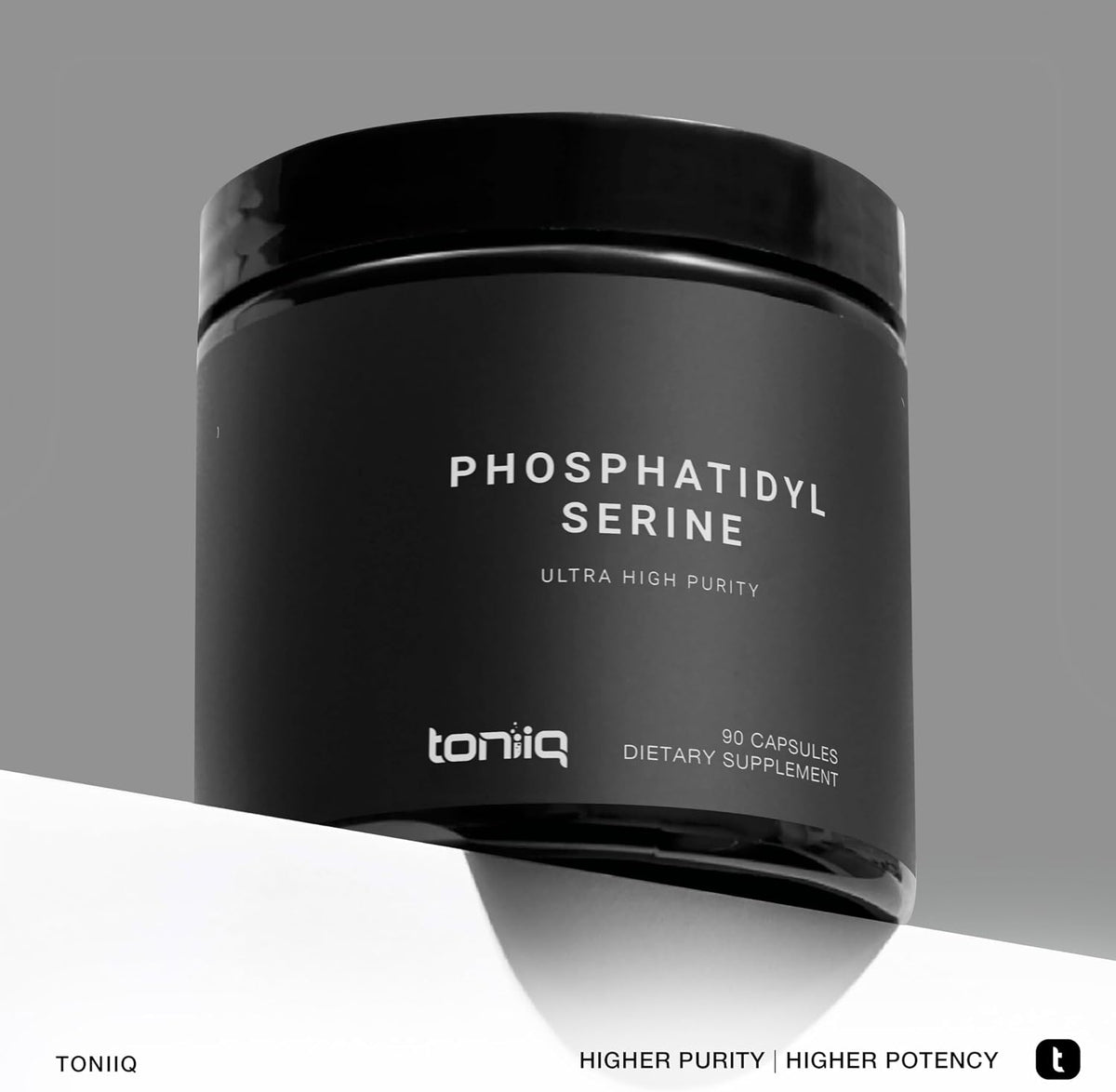 Toniiq Phosphatidylserine - 400mg - 50% Purity - Soya-free - 90 Vegetarian Capsules - görsel 3