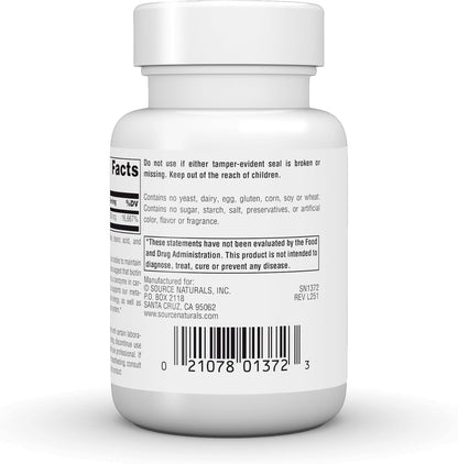 Source Naturals Biotin 5,000 mcg – Hair, Skin and Nail Support – 60 Tablets
