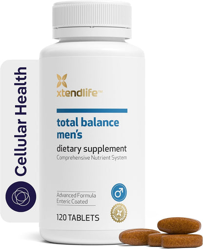 Xtendlife Total Balance Men's Multivitamin: 77+ Bioactive Nutrients for Daily Wellbeing (30-Day Supply)
