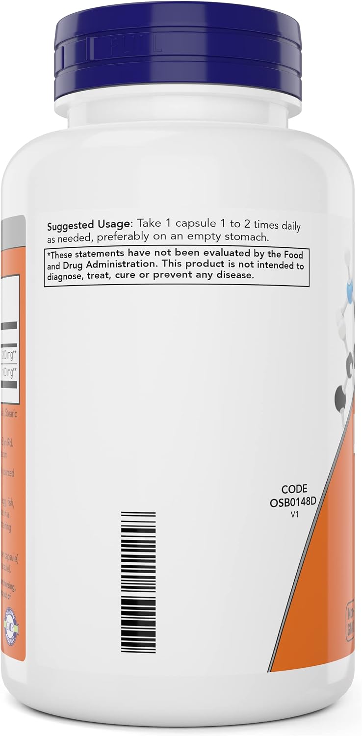 NOW Foods L-Theanine Double Strength 200 mg with Inositol - 180 Vegetable Capsules (Pack of 2) - görsel 3