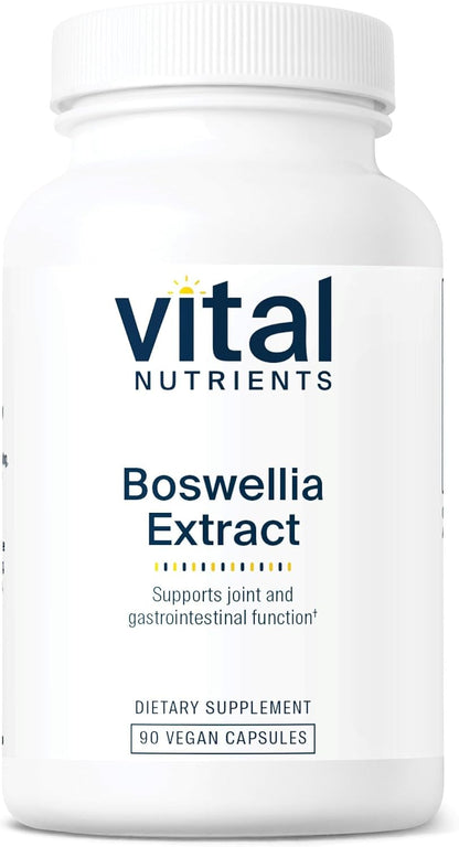 Vital Nutrients Boswellia Extract 400mg – Boswellia Serrata Capsules for Joint, Immune and Digestive Health