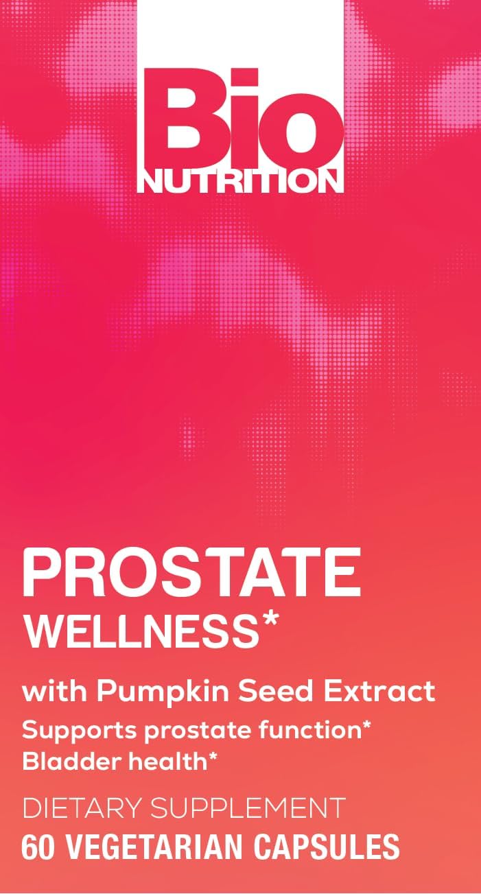 Bio Nutrition Prostate Wellness with Pumpkin Seed Extract 60 Capsules - görsel 5