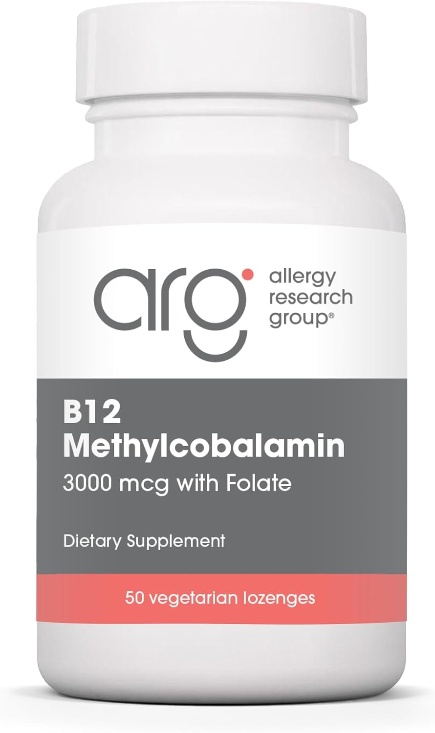 ARG B12 Methylcobalamin 3000 µg with Folate Lozenges - görsel 1