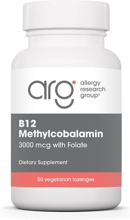 ARG B12 Methylcobalamin 3000 µg with Folate Lozenges