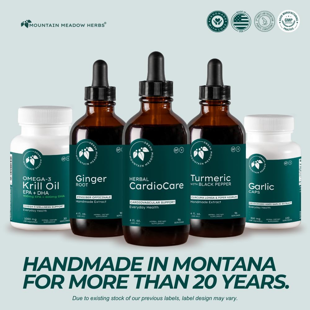Mountain Meadow Herbs Herbal CardioCare - 120 ml - Cardiovascular Support - görsel 6