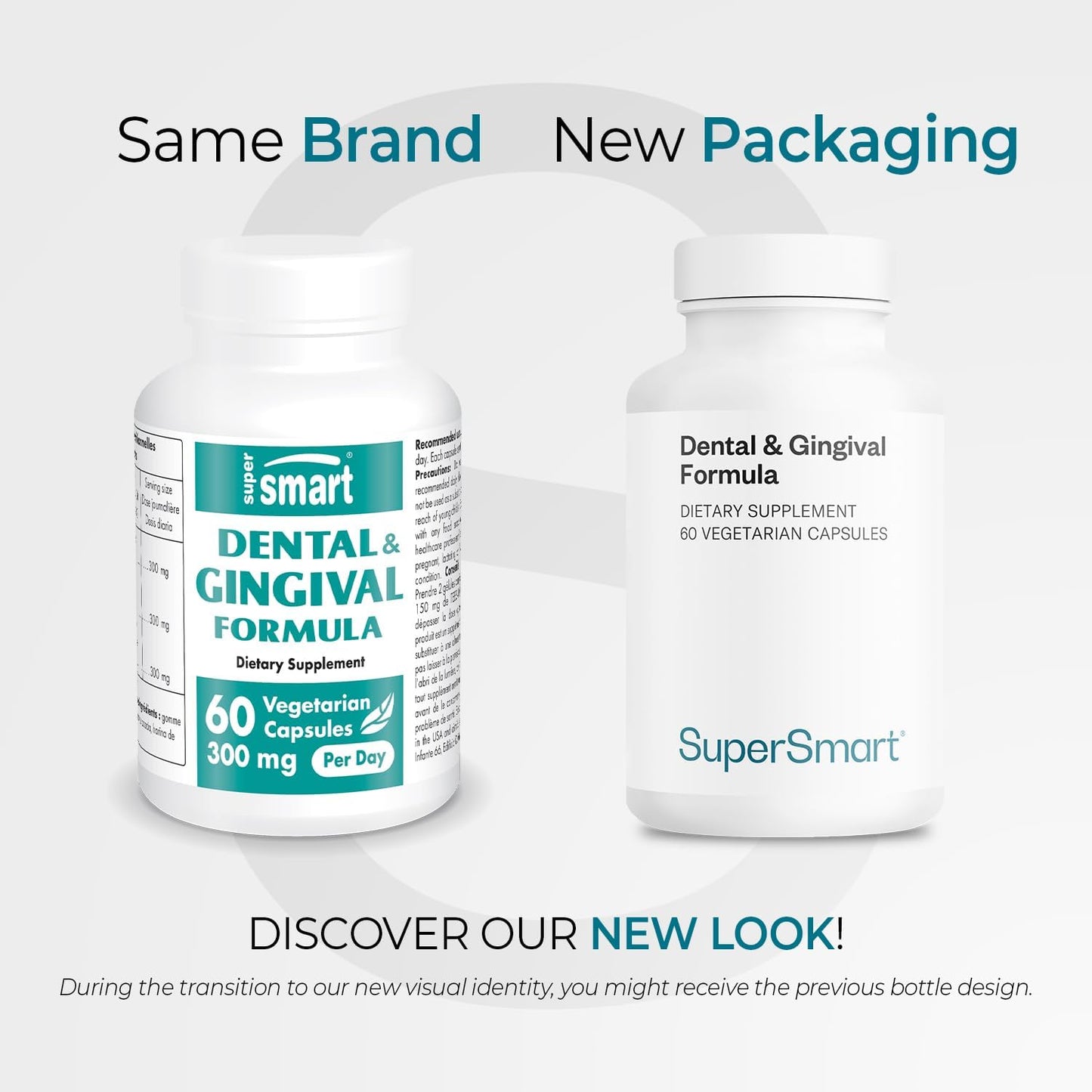 Supersmart Dental & Gingival Formula – Patented Oral Care Supplement with TEES-10, 60 Vegetarian Capsules - görsel 2