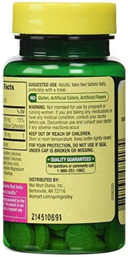 Spring Valley DHEA 50mg Food Supplement 50 Tablets - Hormonal Support & Vitality